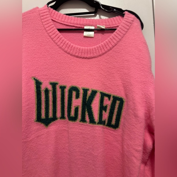 Wicked Women’s XXL Official Pink Sweater Limited Ed *LAST ONE*Cozy Glinda Pink - Picture 2 of 8
